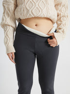 Silvia Women's Warm Fleece Lined Winter Leggings