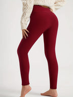 Silvia Women's Warm Fleece Lined Winter Leggings