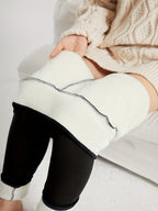 Silvia Women's Warm Fleece Lined Winter Leggings