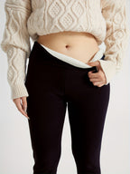 Silvia Women's Warm Fleece Lined Winter Leggings