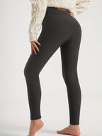Silvia Women's Warm Fleece Lined Winter Leggings