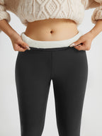 Silvia Women's Warm Fleece Lined Winter Leggings