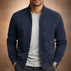 Spencer Men's Lightweight Suede Bomber Jacket