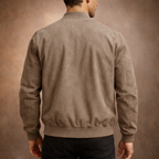 Spencer Men's Lightweight Suede Bomber Jacket