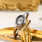 Eleanor Women's Vintage Oval Bangle Watch