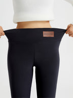 Silvia Women's Warm Fleece Lined Winter Leggings