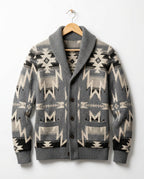 Hollis Men's Western Knit Shawl Collar Cardigan