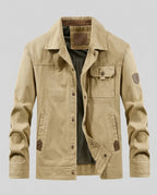 Cadin Cotton Multi-Pocket Utility Field Jacket for Men