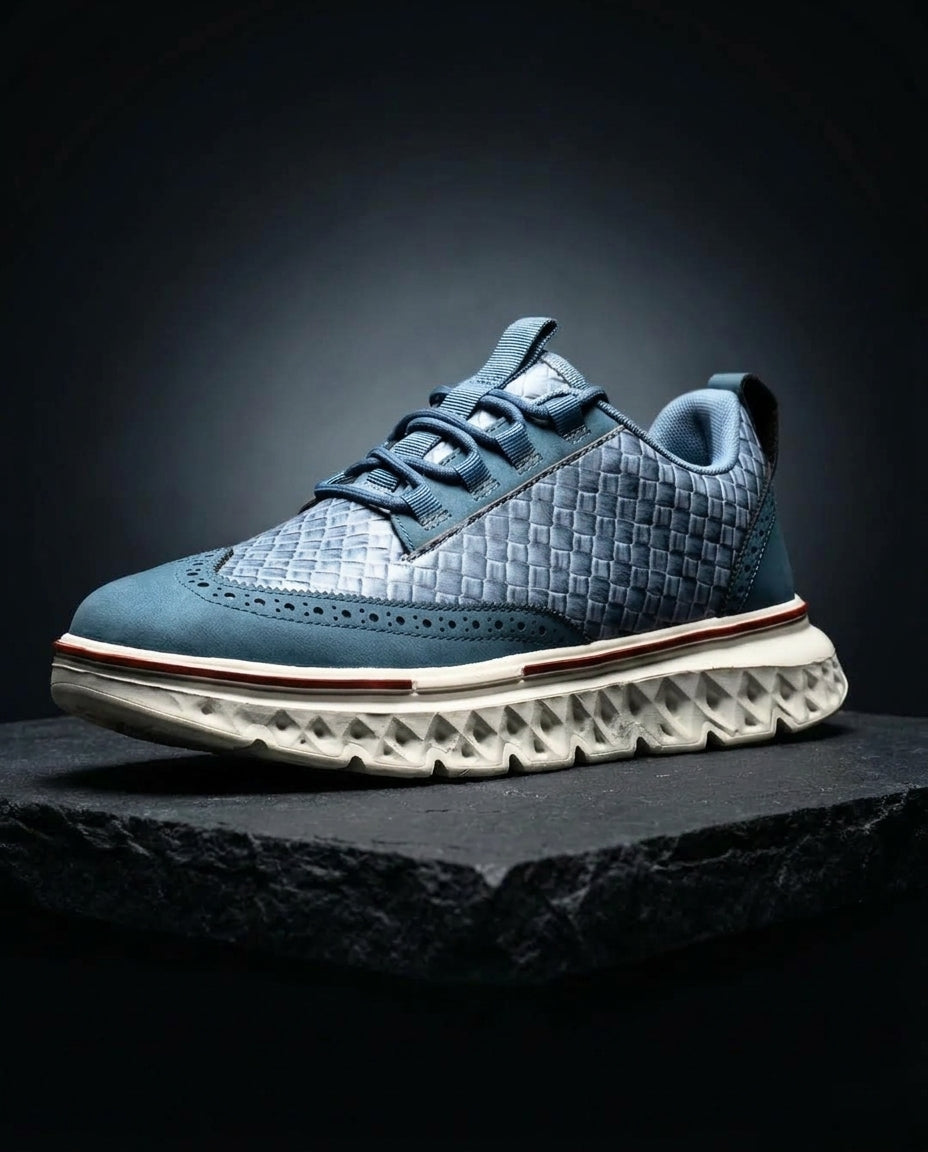 William Woven Leather Hybrid Dress Sneaker for Men