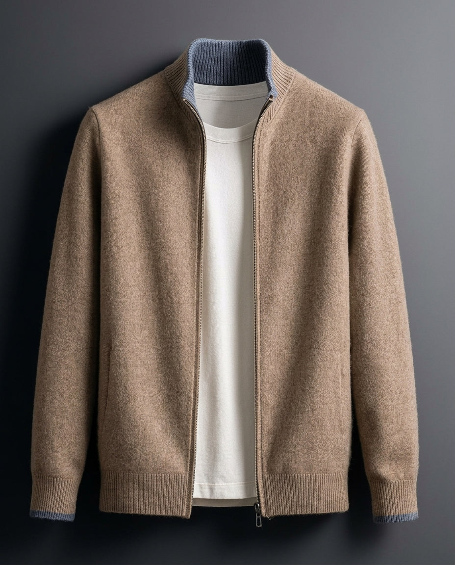 Benson Full-Zip Merino Wool Jacket for Men