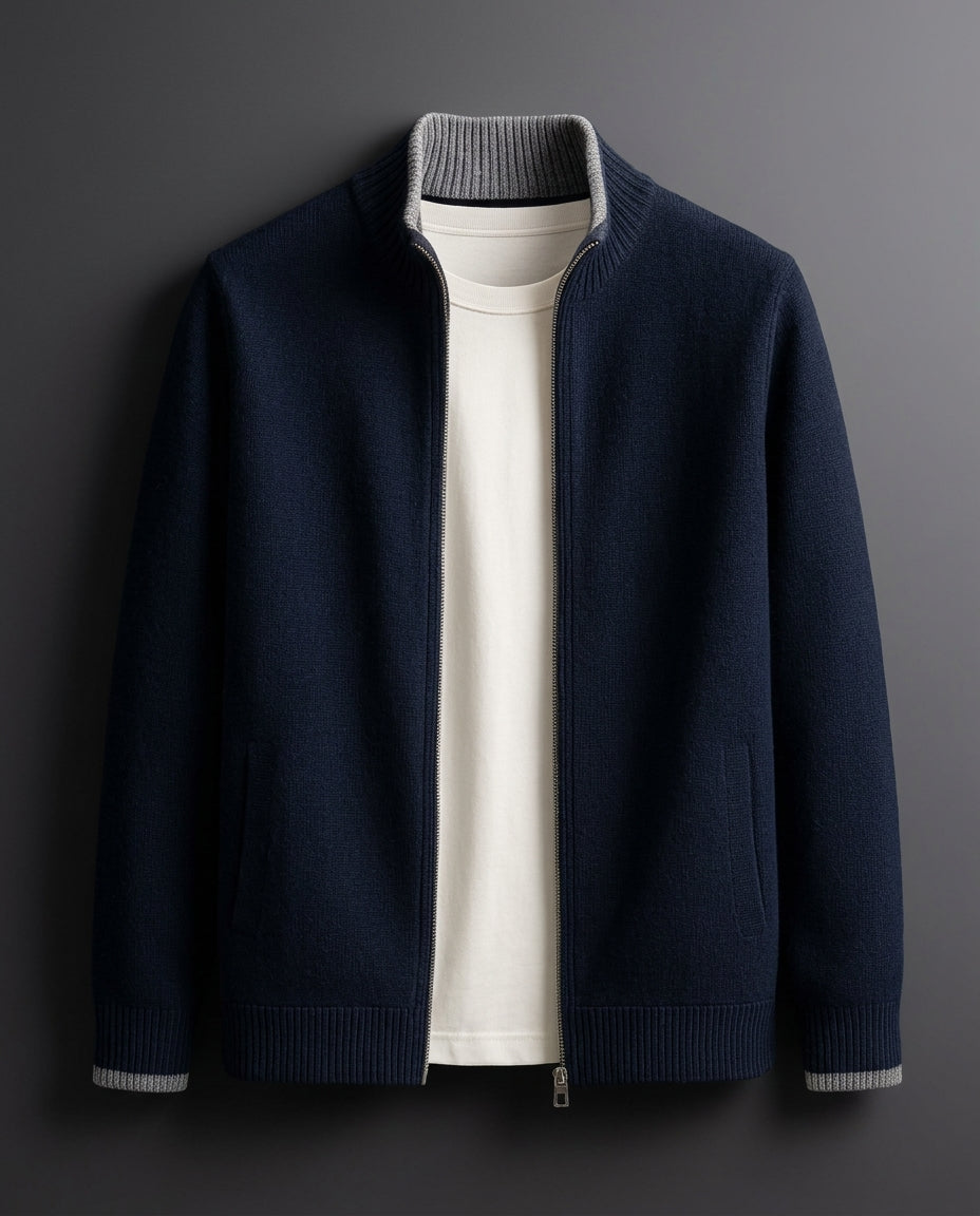 Benson Full-Zip Merino Wool Jacket for Men