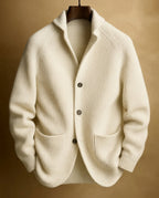 Terrance Textured Button Cardigan Sweater for Men