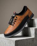 Leander Leather Cushioned Walking Sneaker for Men