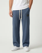 Tarren Textured Waffle-Knit Sweatpants for Men