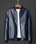 Lester Classic Leather Bomber Jacket for Men
