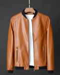Lester Classic Leather Bomber Jacket for Men