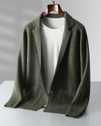Moreno Cashmere Tailored Blazer Cardigan for Men