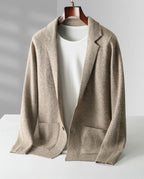 Moreno Cashmere Tailored Blazer Cardigan for Men